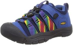 KEEN Kids Newport H2SHO Casual Breathable Comfortable Sneakers, Multi/Bright Cobalt, 5 US Unisex Toddler