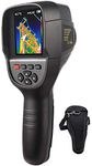 220 x 160 IR Resolution Infrared Thermal Imager, Handheld 35200 Pixels Thermal Imaging Camera,Infrared Thermometer with 32 Color Display Screen (Battery Included).)