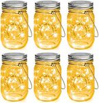 Mlambert Mason Jar Solar Lights 30 