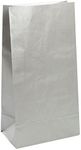 Unique Paper Bags 10-Pieces Paper Bags, Silver, Silver