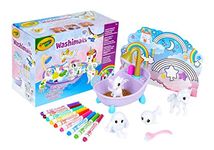 CRAYOLA Washimals Peculiar Pets Tub Set Playset - Colour and Wash Pets Creative Colouring Crafts Kit, Gift Set, with Washable Marker Pens