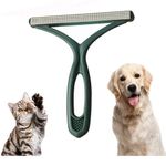 MOECSHSY Pet Hair Remover for Couch-The Non-Damaging Pet Hair Remover for Furniture,for Clothes,Carpet Hair Removal Tool,Pet Fur Remover,Lint Brushes for Pet Hair(Green,1)