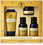 Neal's Yard Remedies | Bee Lovely Nourishing Collection | Set of Hand Cream, Shower Gel, Body Lotion & All Over Balm | Gifts for Women | Pack of 4