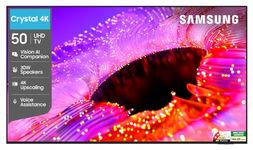 Samsung 50 inches Crystal UHD 4K Samsung Vision AI Smart TV UA50UE83AHULXL
