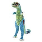 Melissa & Doug T-Rex Jumbo Plush Dinosaur (Lifelike Stuffed Animal, Over 122 cm tall)