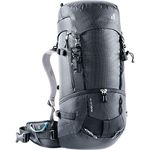 Deuter Unisex Black Guide 42+8L Rucksack with High-Capacity and Superior Ventilation for Multi-Day Hiking | Trekking | Mountaineering