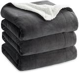 Bedsure Sherpa Fleece Blankets Quee