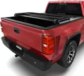 OEDRO Soft Trifold Truck Bed Tonneau Cover Fits for Chevy Silverado/GMC Sierra 1500 2007-2013 w/o Multi-Flex Tailgate, Fleetside 6.6 Feet Bed