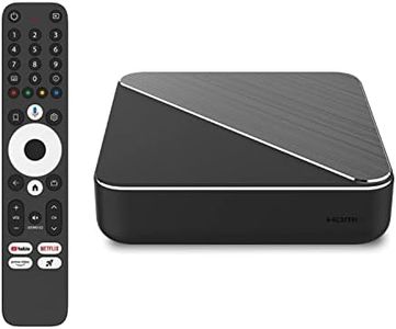 Dune HD Homatics Box R 4K Plus Android TV Box, Media Player 4K, Chromecast, Mini PC, Netflix in 4K Dolby Vision & Atmos, 4GB/32GB, AV1, Wi-Fi 6, 1Gbit, ISO 4K DV P7 FEL MKV AFR, HDR10+, DTS