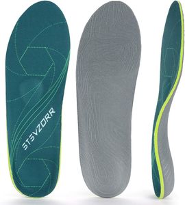 Plantar Fasciitis Insoles – UK 12, Green Orthotic Shoe Inserts