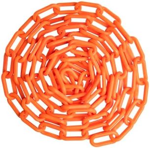 US Weight Security Chain with Plastic Chain Links Enhanced with SunShield UV-Resistant Technology, Made in the USA