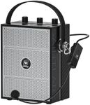 40W S98 Wireless Voice Amplifier Portable Bluetooth 5.3 PA System with UHF Wireless Mic Headset and Belt, Megaphone Speaker and Microphone Set for Teachers, Indoor/Outdoor Events