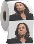 Kamala Harris Funny Political Toilet Paper Rollby Gagster - TP Prank Democrat & Republican Gift, Election Party Joke Gifts, White Elephant Gift Exchange, Secret Santa, Make your Butt Laugh