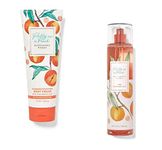 Bath & Body Works ~ Signature Collection ~* Pretty as a Peach *~ Gift Set~ Fine Fragrance Mist & Ultra Shea Body Cream by Bath & Body Works