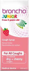 Broncho Junior Cough Syrup for Kids, 200ml