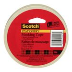 Scotch Tape Stationery Masking Tape, 19mm Wide x 54.8m, 1 Roll