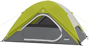 Core Equipment Core 4 Person Instant Dome Tent - 9' x 7', Green