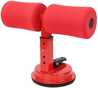 Keenso Situps Fitness Equipment Crunches Assistant Situp Aid Waist Fat Reduction Household Abdominal Situp Helper(Red)