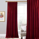 StangH Red Velvet Curtains Christma