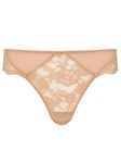 Ann Summers - Sexy Lace Planet High Waist Brazilian Briefs for Women with Charm Detail - Brazilian Knickers - High Waisted Briefs Beige