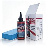 Mecarsee Oil Film Remover for Car Windshield - Glass Cleaner Spray Anti-Fog Rain Repellent - Removes Grease Silicone Water Spots Road Grime - Interior Exterior Windows - 60 ml