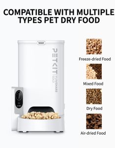 PETKIT Automatic Cat Feeder with Camera – Smart Pet Food Dispenser
