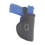 Allen Cortez Nylon Belt Holster with Sight Guard, Right-Hand, Black