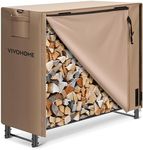 VIVOHOME 4 ft Heavy Duty Firewood R