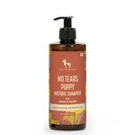 HUFT Natural Shampoo for Puppies & Kittens | Mild, Hydrating & Tear-Free Pet Shampoo for Soft Fur, Sensitive Skin & Healthy Coat | All Breed Safe - 500ml | Pack of 2