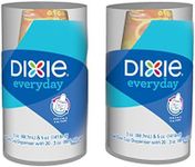 Dixie Bath Cup Dispenser, Combo Pack (Colors May Vary), 1 Count (Pack of 2)