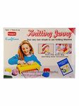 Funskool Handycrafts Knitting Jenny ,Weaving and Knitting Machine , Make scraves, shawls, bags, mufflers , DIY Kit, Ages 7 years and Above, Multicolour