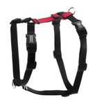 Blue-9 Buckle-Neck Balance Harness, Fully Customizable Fit No-Pull Harness, Ideal for Dog Training and Obedience, Made in The USA, Red, Medium/Large
