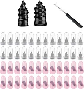 MAEZOE 60pcs Tire Repair Rubber Nails – Fast & Easy Screw-In Tire Plugs for Cars, Motorcycles & Trucks, Durable Multi-Purpose DIY Repair Kit, Portable & Reliable