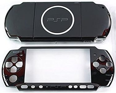 New Replacement PSP 3000 Console Full Housing Shell Cover with Button Screws Set -Black.