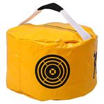 Hitting Bag, Power Smash Bag Golfer Swing Training Bag, Get Hitting Skill Easier(Yellow)