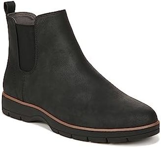 Dr. Scholl's Women's Northbound Ankle Boot, Black Smooth, 9