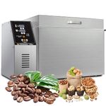 Home Coffee Bean Roaster Machine, Coffee Roaster Machine Industrial Commercial, Electric Nut Peanut Cashew Chestnuts Roasting Machine Electric Drum Coffee Roaster Type5