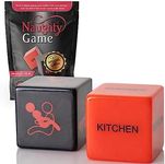 Need For Gift - Fitness Activities Game Dice - Christmas Stocking Filler for Him - Novelty Funny Gift for Men Naughty Gifts for Man Women Her Boyfriend Girlfriend (1 Set)