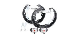 Bosch KS196 Kit Super Pro - Rear Drum Brake Kit - 1 Pre-assembled Set