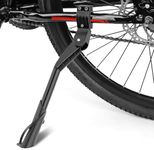 Cyfie Bike Kickstand for Adult's Bike, Adjustable Rear Side Bicycle Kickstands for 24 26 27 27.5 28 29 inch Mountain Bikes, Road Bikes, BMX, MTB, etc. Black for 24-29 inch Bike Wheel.