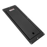 Extreme Max 5001.6504 Flip-Up Recessed Flush-Mount Motorcycle Wheel Chock for Enclosed Trailers - 24"