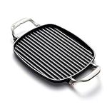 Outset Cast Iron Grill Pan With Rid