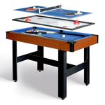 Hathaway Triad 48" 3-in-1 Multi-Game Table