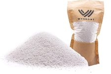 WYSKONT Dolomite Sand for Aquarium 10 kg - Fish Tank Natural Substrate and Decoration - Suitable for Malawi and Tanganyika Biotypes - Safe for Live Organisms - White Grain 1-1.5mm