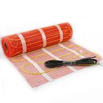 80 sqft HEATIT Warmmat Electric Radiant Self-Adhesive Floor Heat Heating System