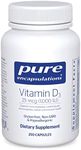 Pure Encapsulations Vitamin D3 25 m