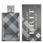 Burberry Brit Eau de Toilette Spray for Men, 3.3 Oz