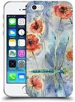 Head Case Designs Officially Licensed Stephanie Law When Flowers Dream Immortal Ephemera Soft Gel Case Compatible with Apple iPhone 5 / iPhone 5s / iPhone SE 2016