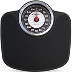 Adamson A28 Bathroom Scales - Up to 250 kg, Heavy Weight, Anti-Skid Rubber Surface, Extra Large Numbers - High Precision Weighing Scales for Body Weight - Durable with 20-Year Warranty - New Version