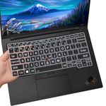 Keyboard Cover with Large Letters for 2023 2022 Lenovo Thinkpad x1 Carbon Gen 11/10 14 inch, ThinkPad T14 Gen 4/Gen 3, T14s Gen 3, ThinkPad L14/ P14s Gen 3/ ThinkPad X1 Yoga Gen 8/7